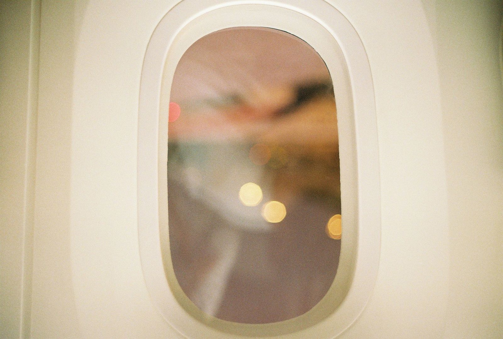 an aeroplane window